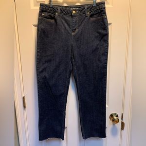 Liz Claiborne Jacki fit 12R Capri jeans 98% cotton